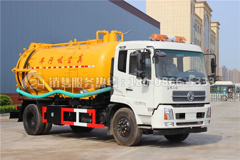 東風(fēng)天錦吸污車12方