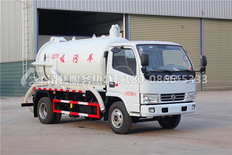 東風(fēng)多利卡D6吸污車4方