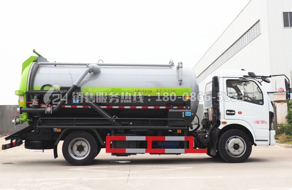 國六-東風(fēng)多利卡D7吸污車9方