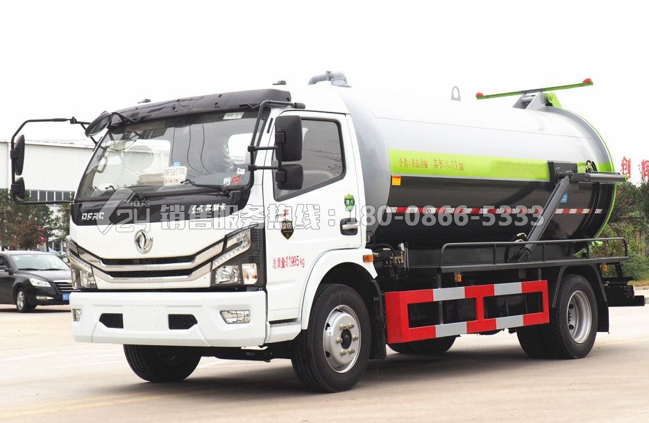 國六-東風(fēng)多利卡D7吸污車9方