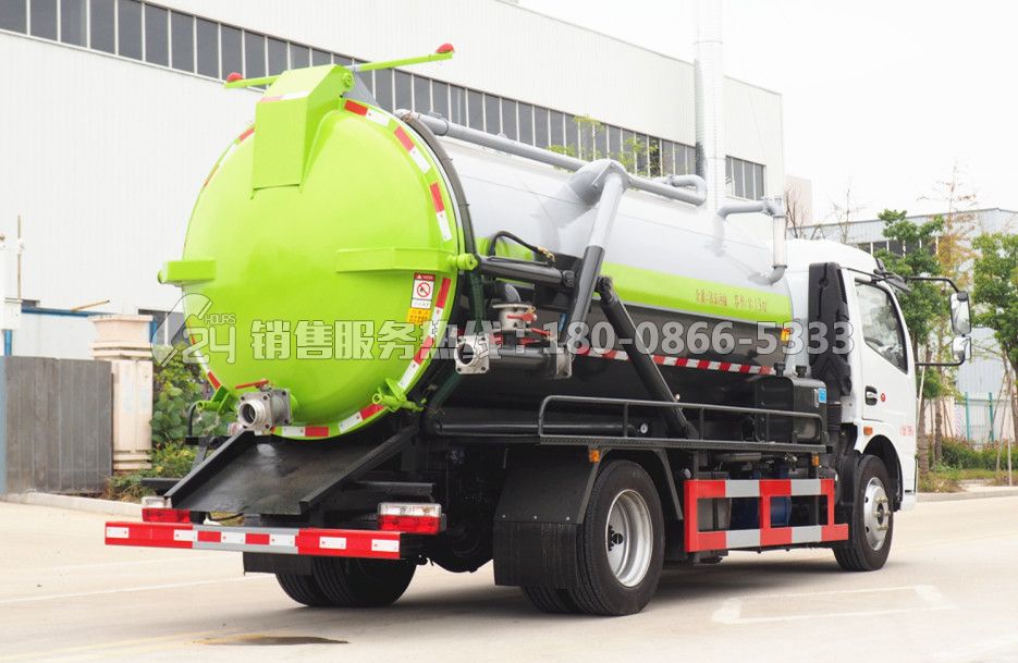 國六-東風(fēng)多利卡D7吸污車9方