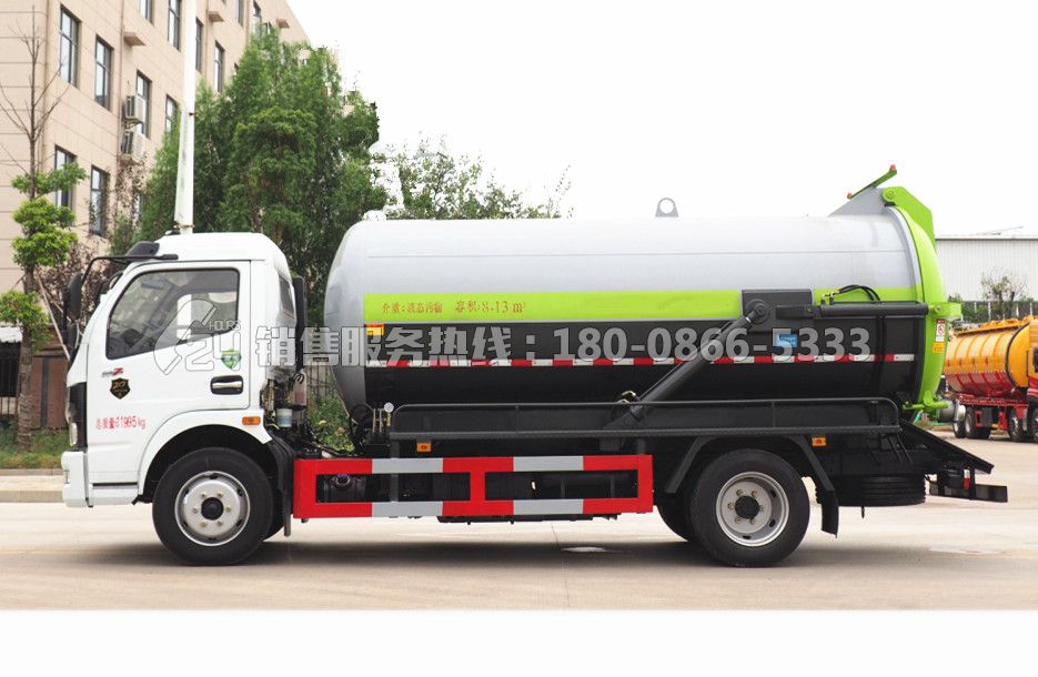 國六-東風(fēng)多利卡D7吸污車9方