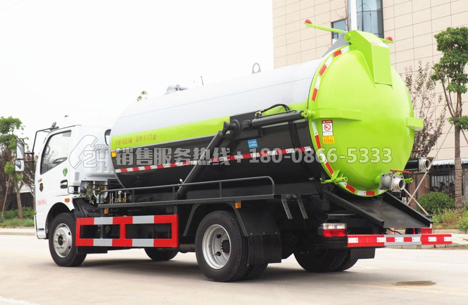 國六-東風(fēng)多利卡D7吸污車9方