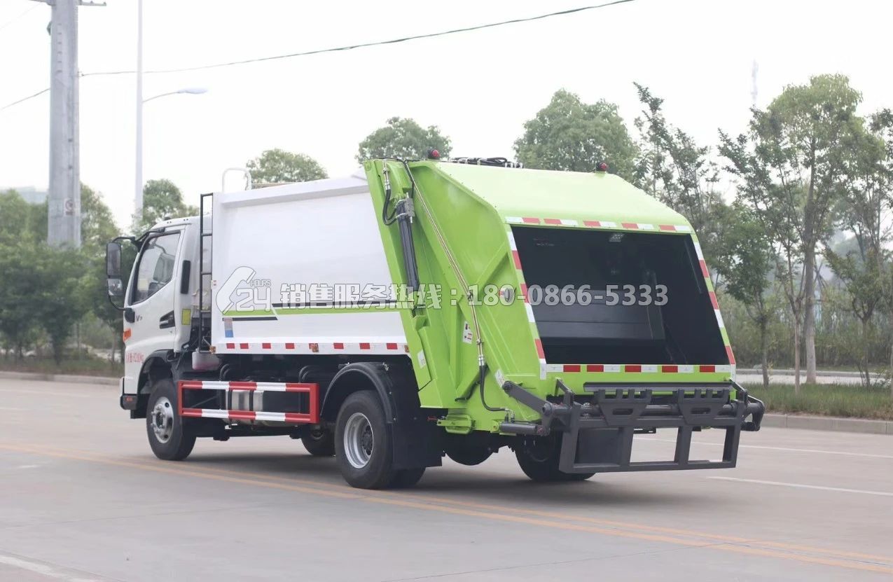 國六-江淮駿鈴V7后裝壓縮式垃圾車8方