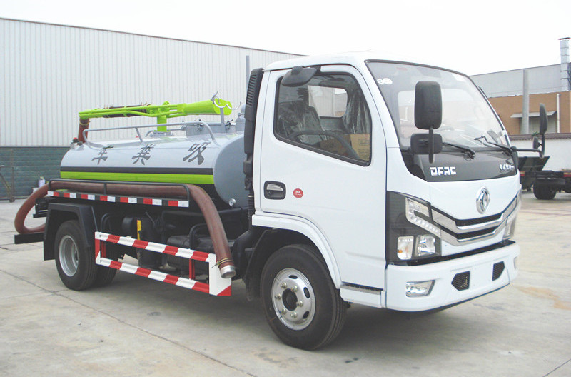 國六-東風多利卡吸糞車2方