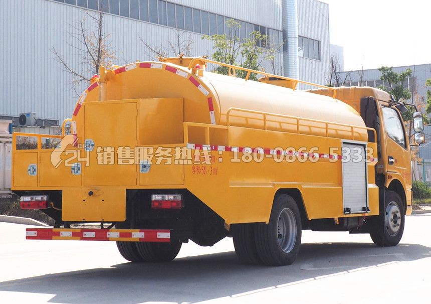 國六-東風大多利卡高壓清洗車2.8+6方