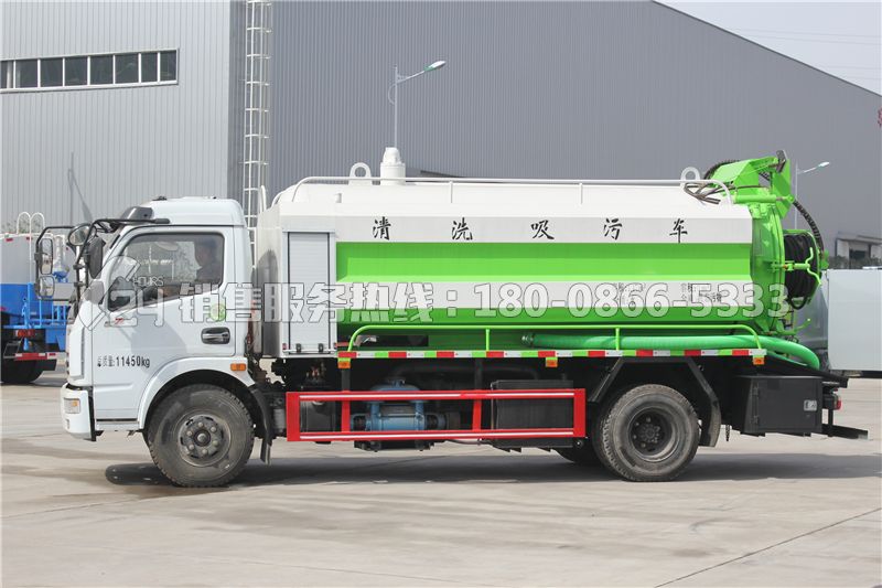 東風(fēng)多利卡D7清洗吸污車3+9方