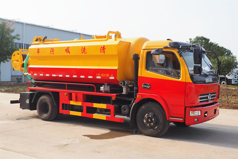 東風(fēng)D7多利卡清洗吸污車9方