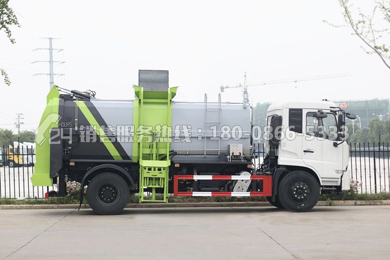 國(guó)六-東風(fēng)天錦VR餐廚垃圾轉(zhuǎn)運(yùn)車(chē)