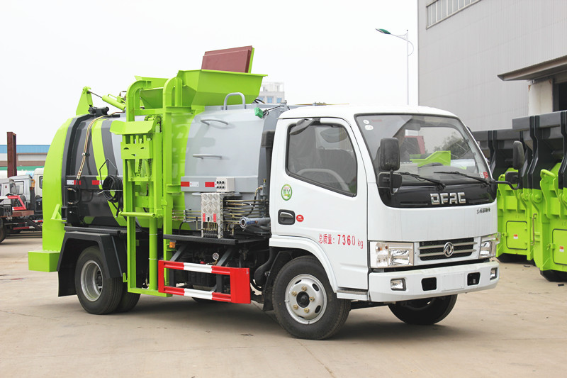 東風(fēng)D6小多利卡4方餐廚垃圾車(chē)