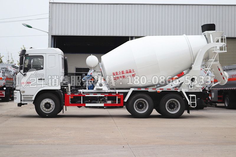 陜汽軒德X6系后雙橋攪拌車12方