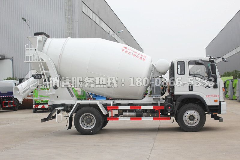 重汽王牌攪拌車6方