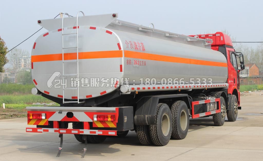 解放J6前四后八供液車(chē)27.5立方