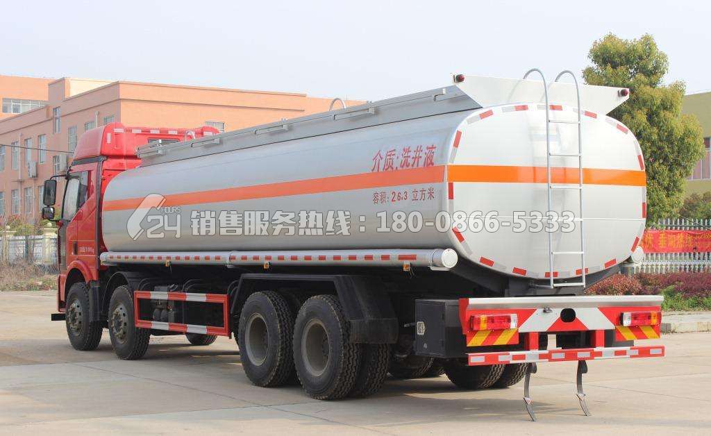 解放J6前四后八供液車(chē)27.5立方