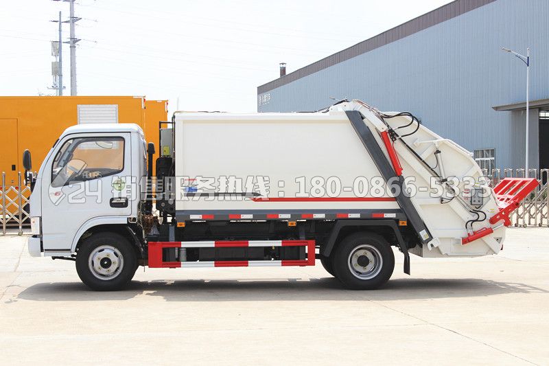 東風(fēng)多利卡5方后裝壓縮垃圾車