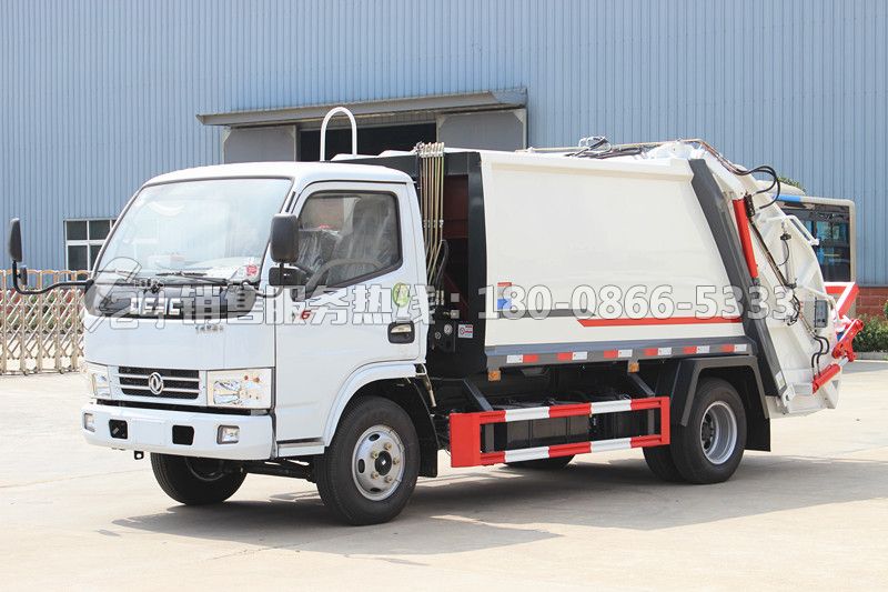東風(fēng)多利卡5方后裝壓縮垃圾車