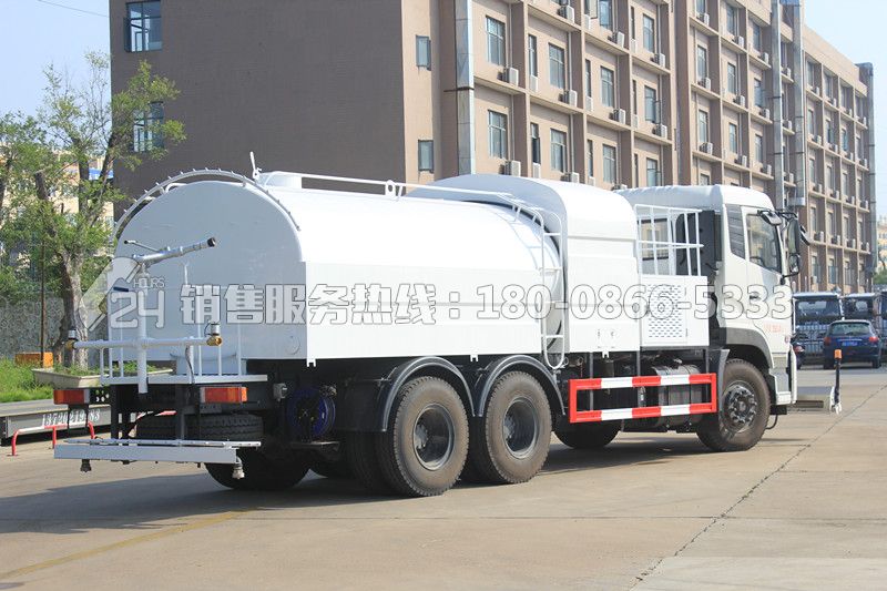 東風(fēng)天龍后雙橋路面高壓清洗車