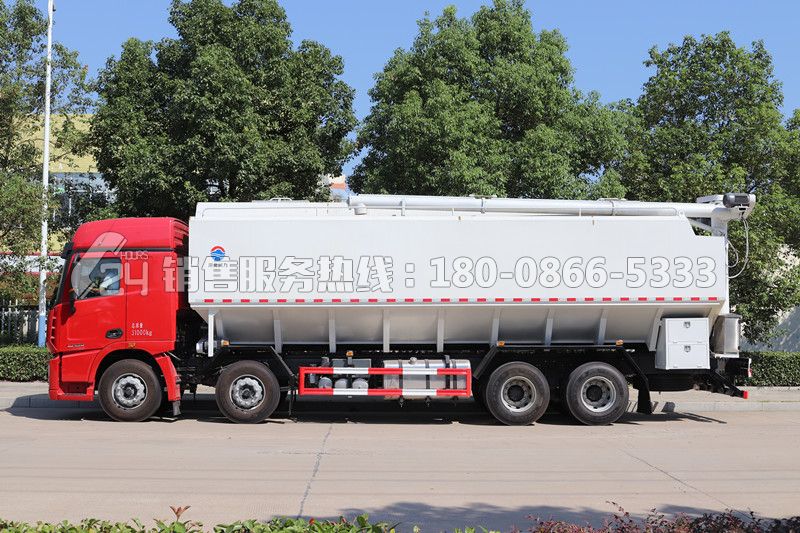 國六-徐工漢風(fēng)G7散裝飼料運(yùn)輸車48方