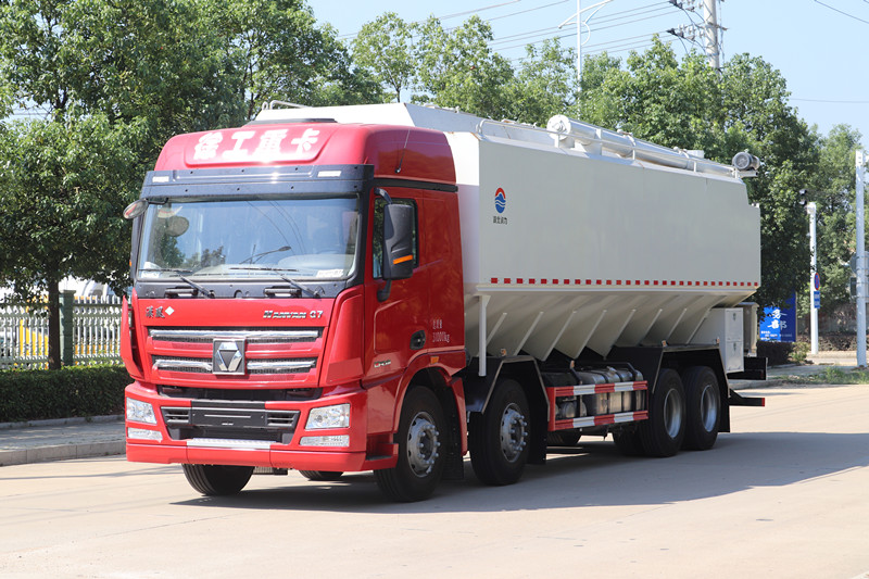 國(guó)六-徐工漢風(fēng)G7散裝飼料運(yùn)輸車48方