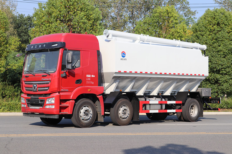 國(guó)六-徐工漢風(fēng)G5前四后四飼料運(yùn)輸車30方