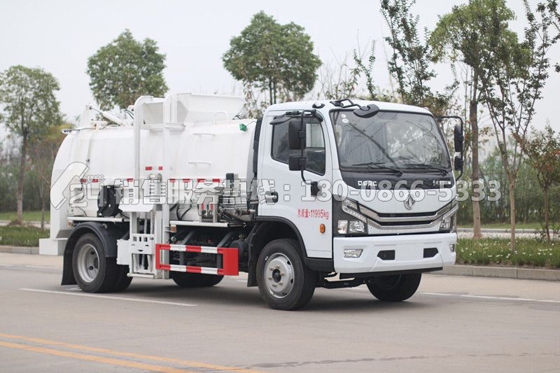 東風(fēng)多利卡D7餐廚垃圾車(chē)6方