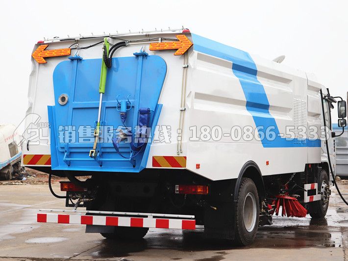 國六-陜汽軒德X6洗掃車9+7方