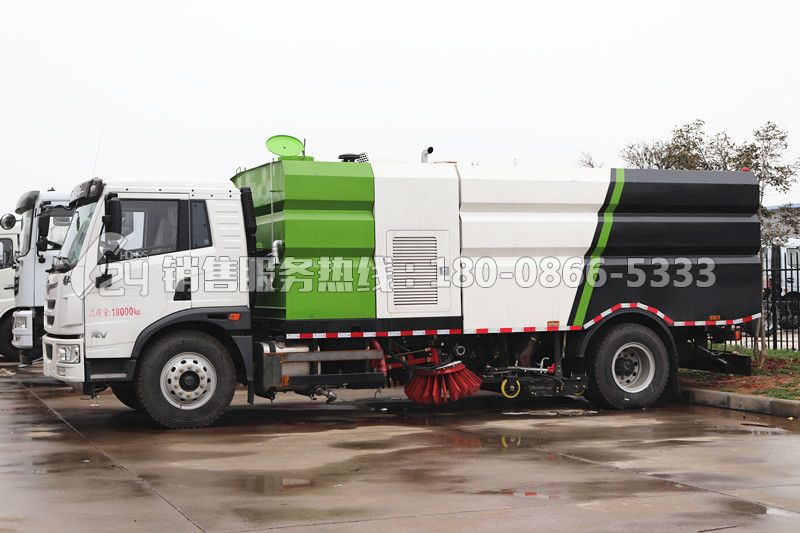 國六-解放龍V洗掃車9+7方