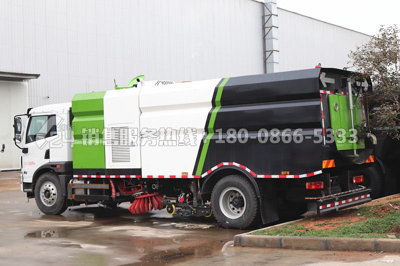 國六-解放龍V洗掃車9+7方