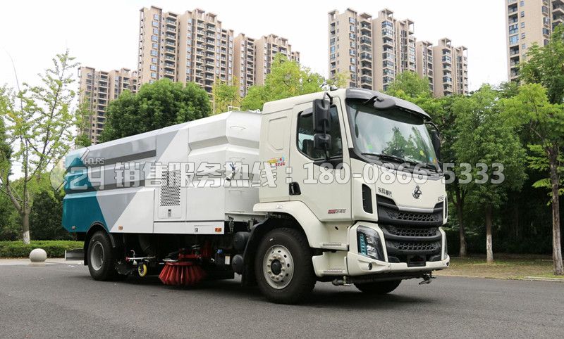 國六-柳汽乘龍M3洗掃車9+7方