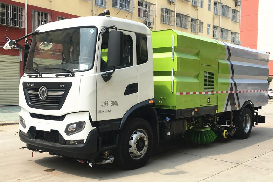 國六-東風(fēng)天錦KR洗掃車9+7方