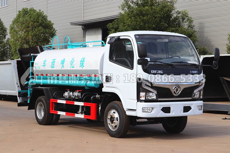 國六東風福瑞卡5噸灑水車 國六東風福瑞卡5噸灑水車