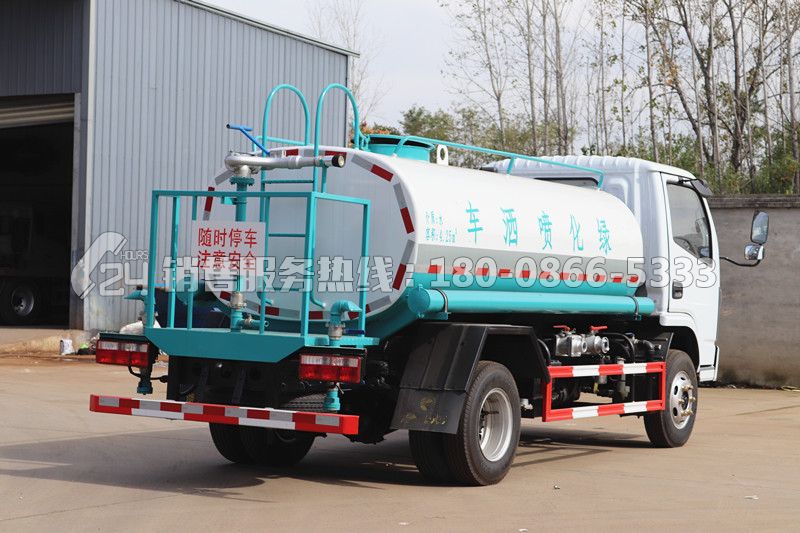 國六東風福瑞卡5噸灑水車 國六東風福瑞卡5噸灑水車