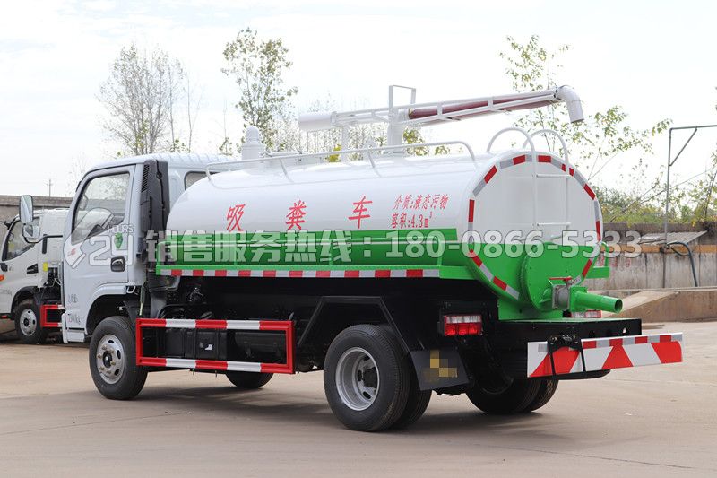 國六-東風(fēng)福瑞卡5噸吸糞車