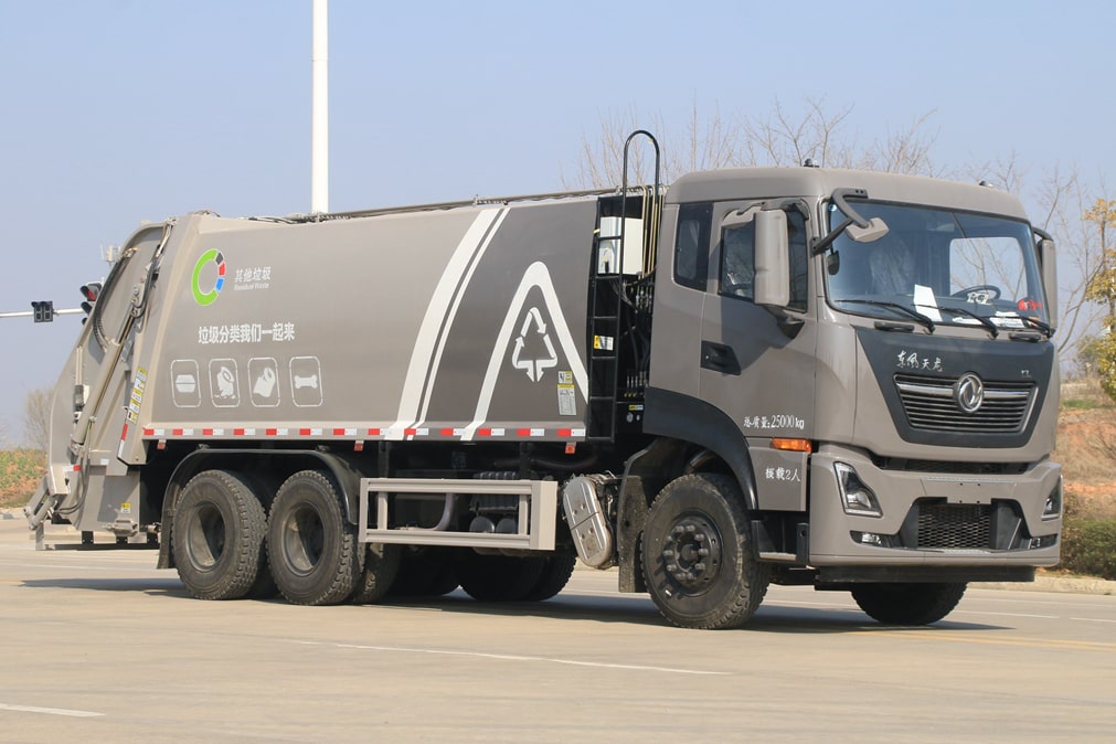 東風(fēng)天龍后雙橋18方壓縮垃圾車