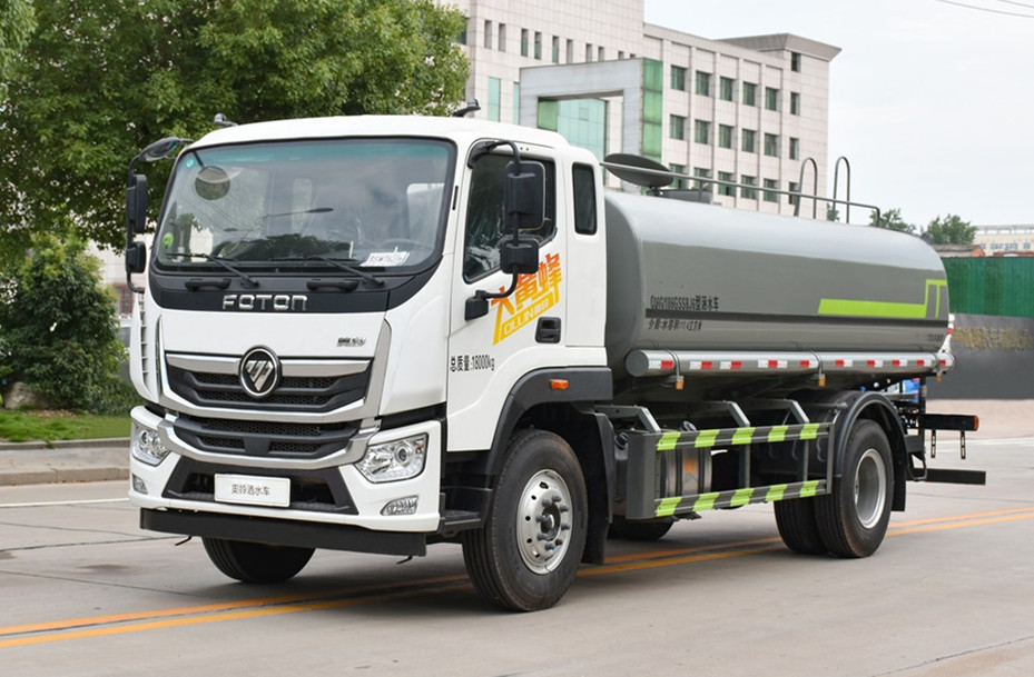 福田奧鈴大黃蜂灑水車(chē)14立方