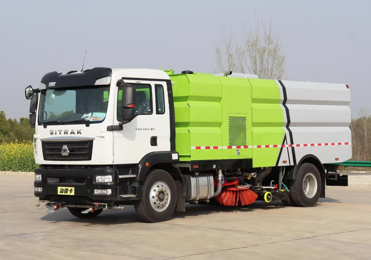 重汽汕德卡洗掃車9+7方