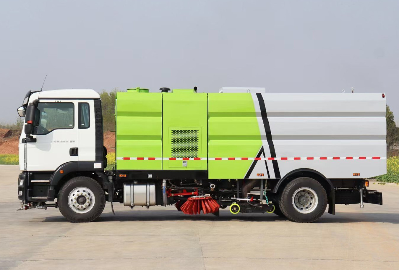 重汽汕德卡洗掃車(chē)9+7方