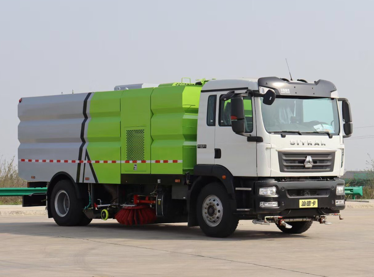 重汽汕德卡洗掃車(chē)9+7方