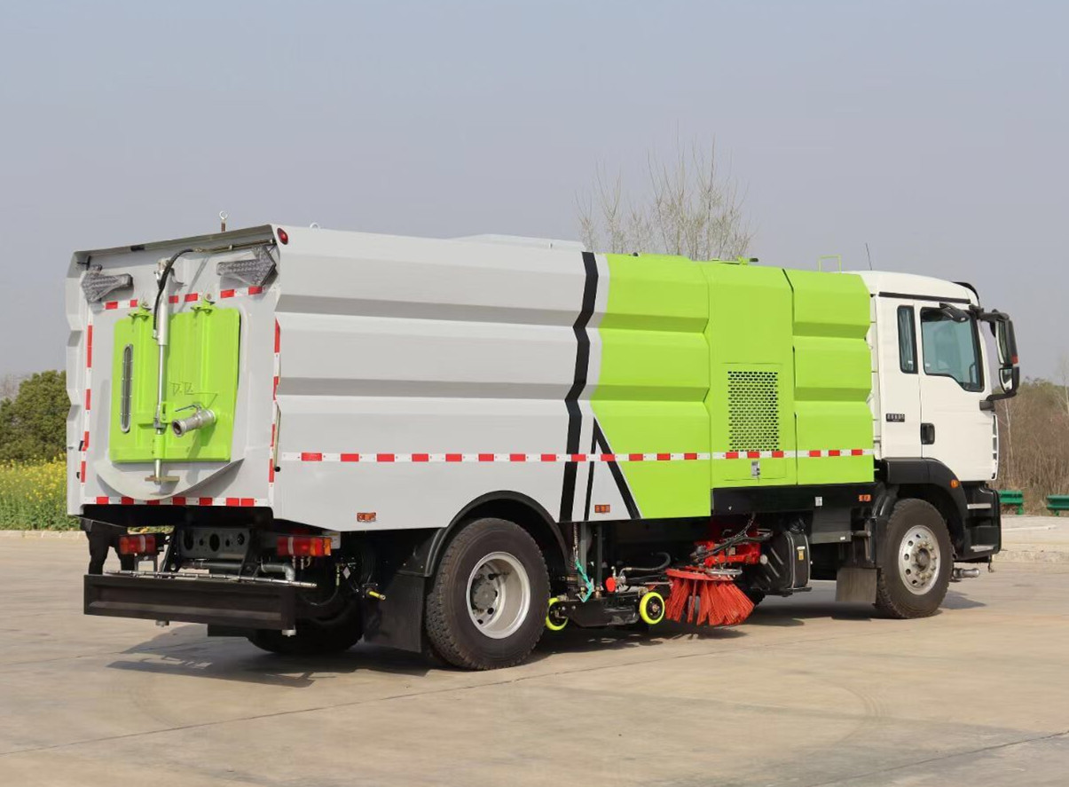 重汽汕德卡洗掃車(chē)9+7方