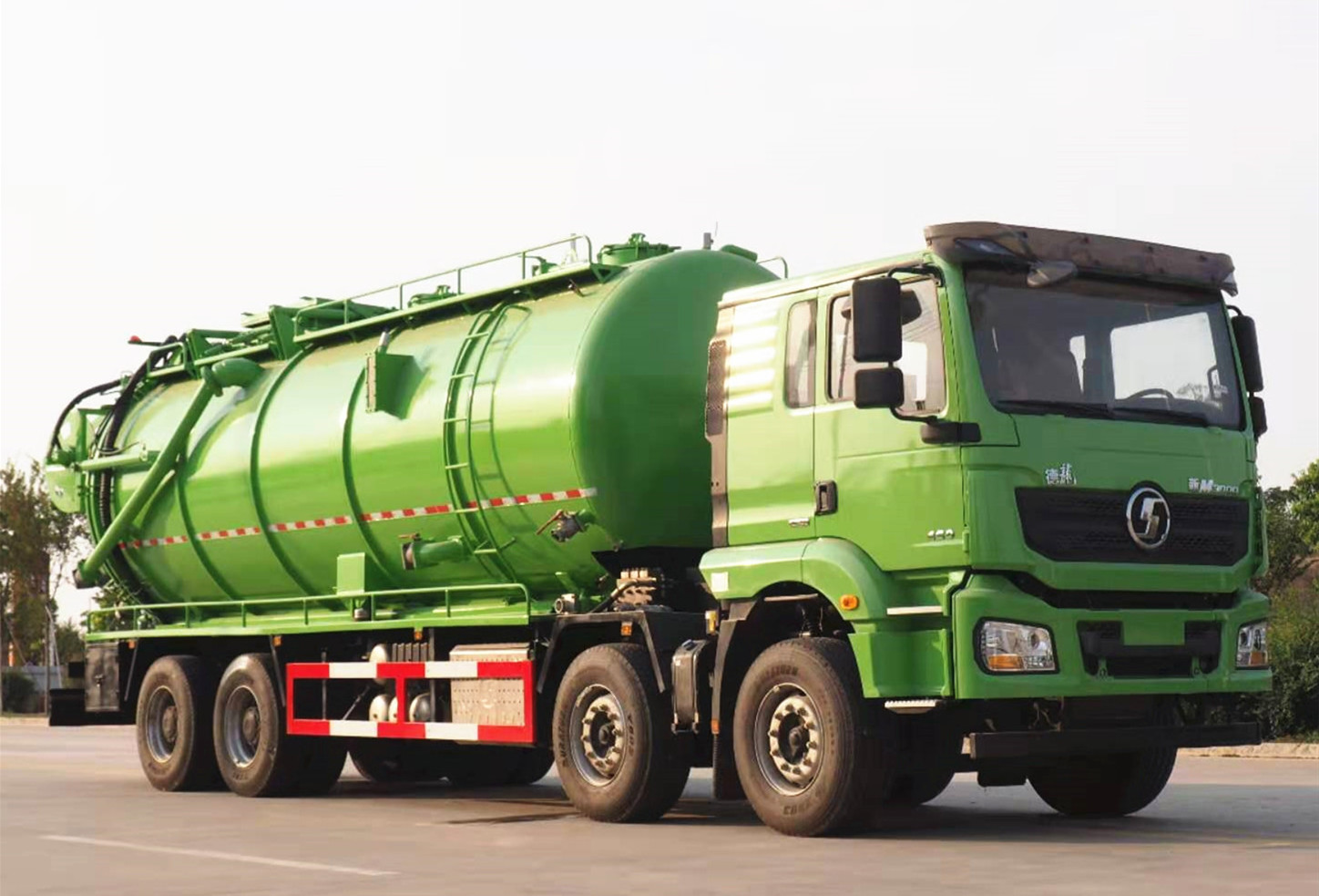 陜汽德龍M3000清洗吸污車34方