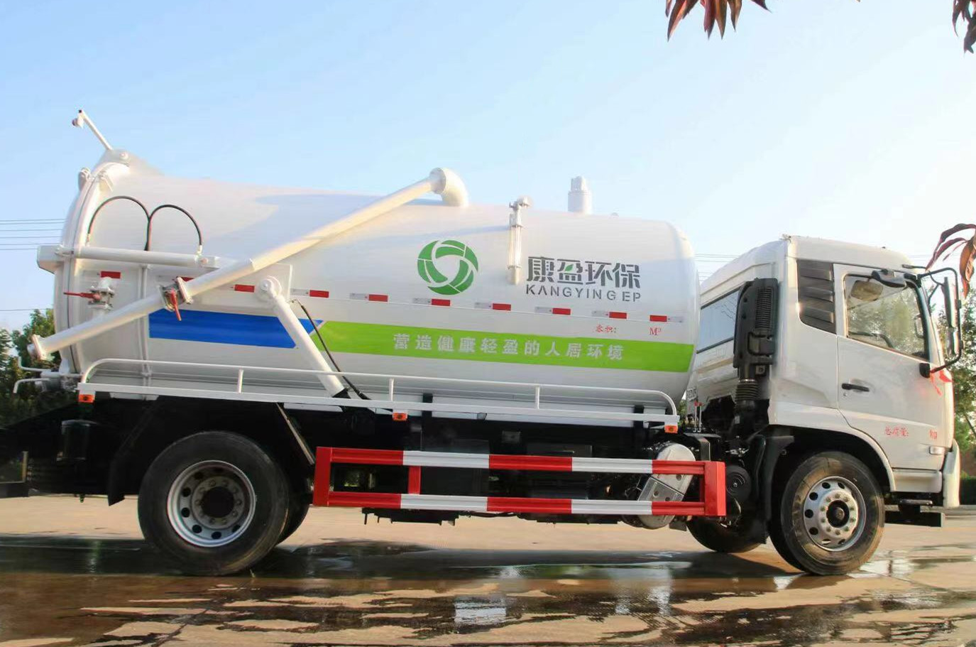 東風(fēng)天錦吸污車14方