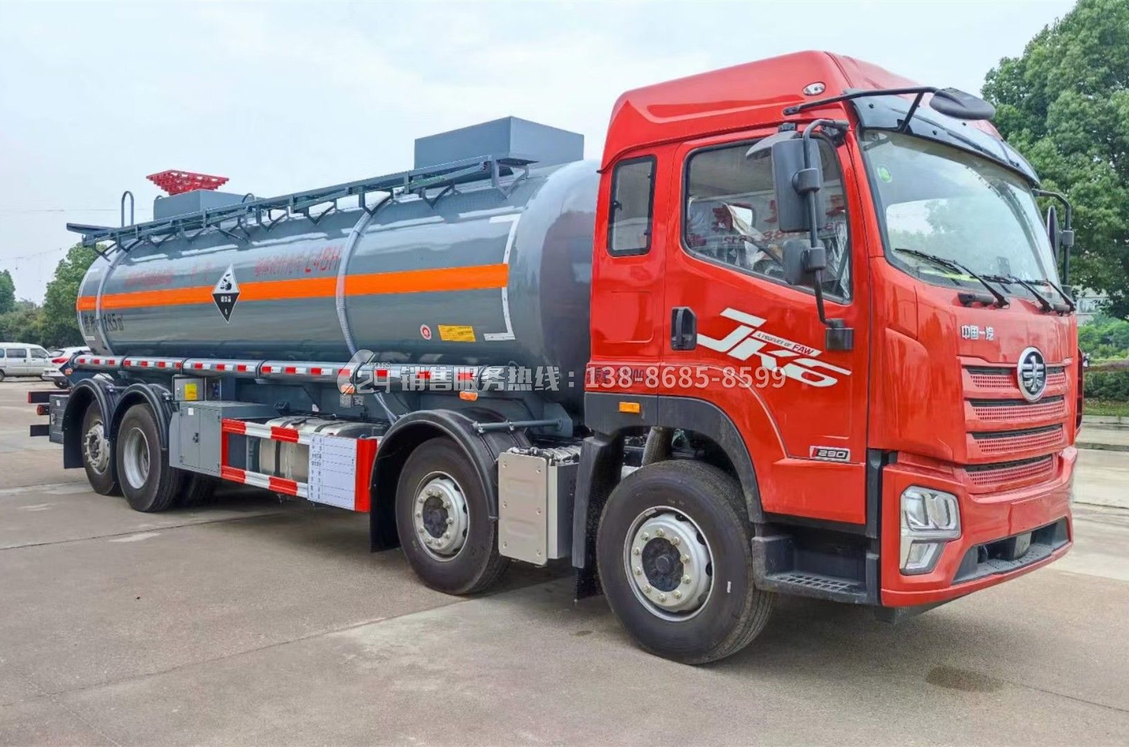 解放JK6腐蝕性物品罐式運輸車18.5方 解放JK6腐蝕性物品罐式運輸車18.5方