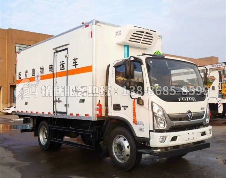 福田奧鈴CTS醫(yī)療廢物轉運車5.1米