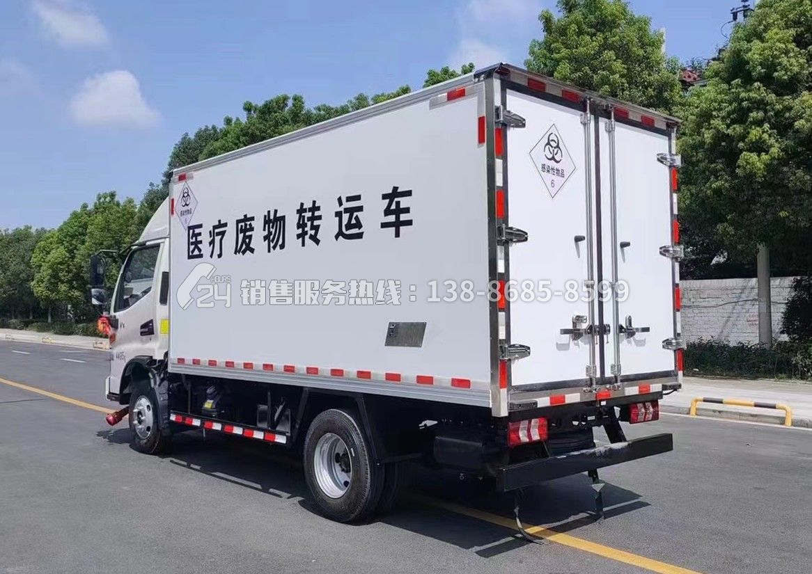 江淮駿鈴V5醫(yī)療廢物轉(zhuǎn)運(yùn)車4米
