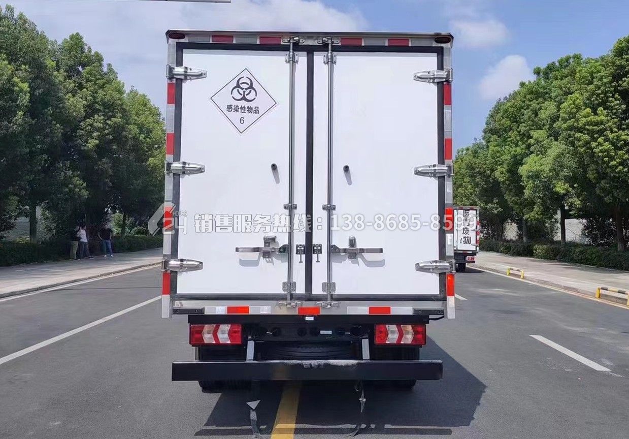 江淮駿鈴V5醫(yī)療廢物轉(zhuǎn)運(yùn)車4米