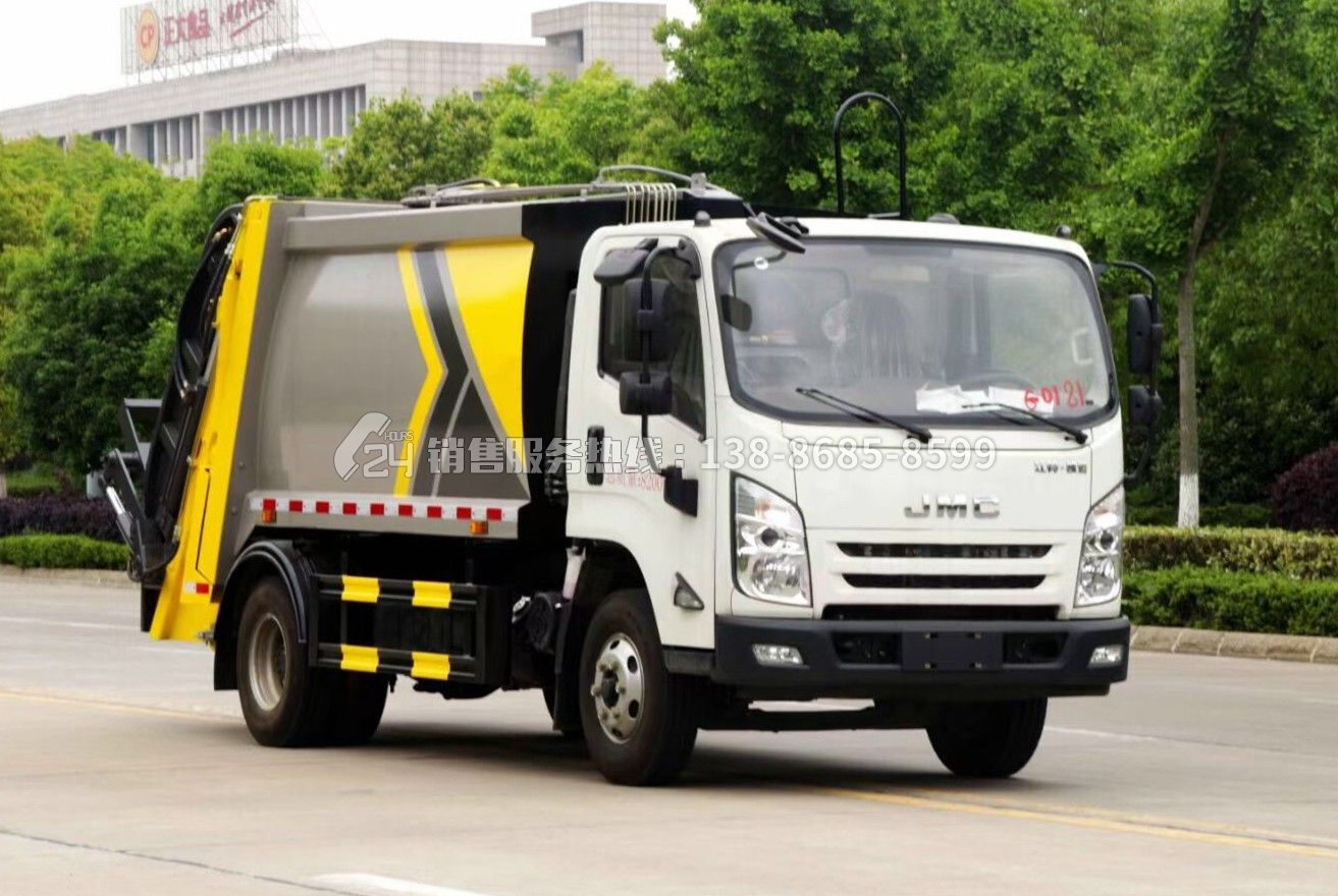 江鈴凱銳壓縮式垃圾車6方