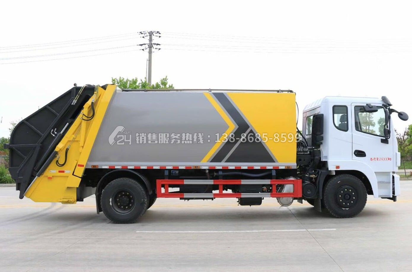 東風(fēng)錦程V6壓縮式垃圾車(chē)14方