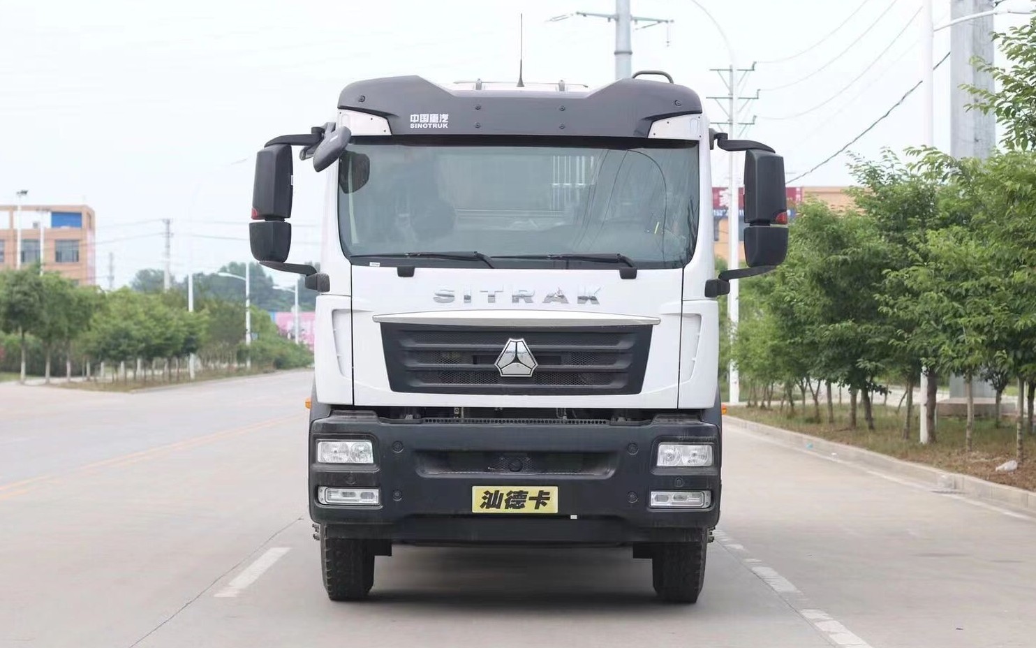 重汽汕德卡14方壓縮式垃圾車