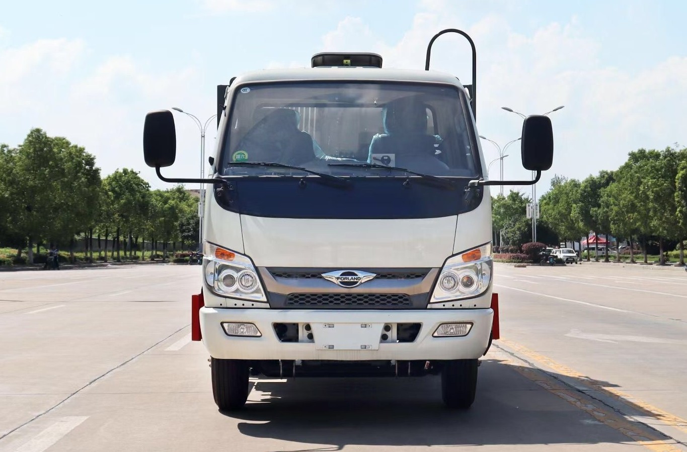 福田時代小卡之星3壓縮式垃圾車4方