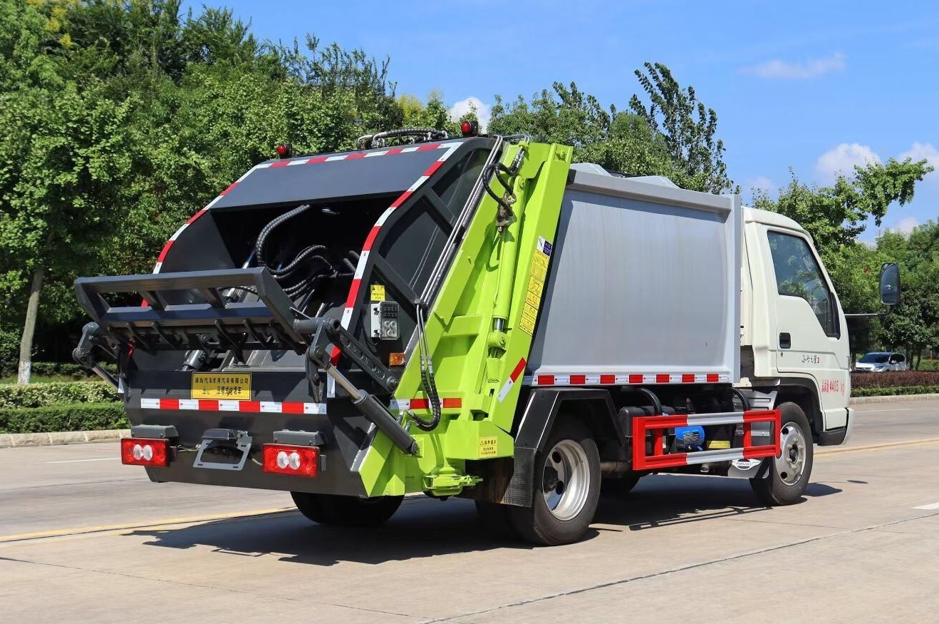 福田時代小卡之星3壓縮式垃圾車4方